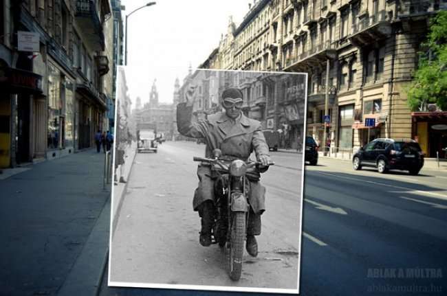 Будапешт: прошлое и настоящее в одной фотографии (22 фото)