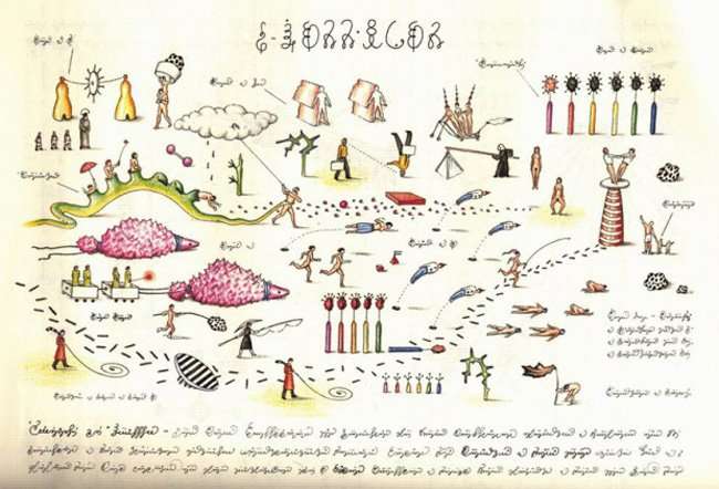 Codex Seraphinianus — энциклопедия на неизвестном языке