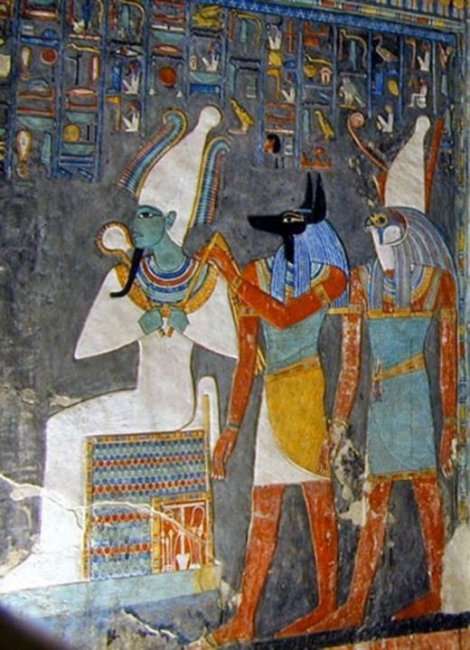 В Египте обнаружена гробница царя загробного мира Осириса (7 фото)