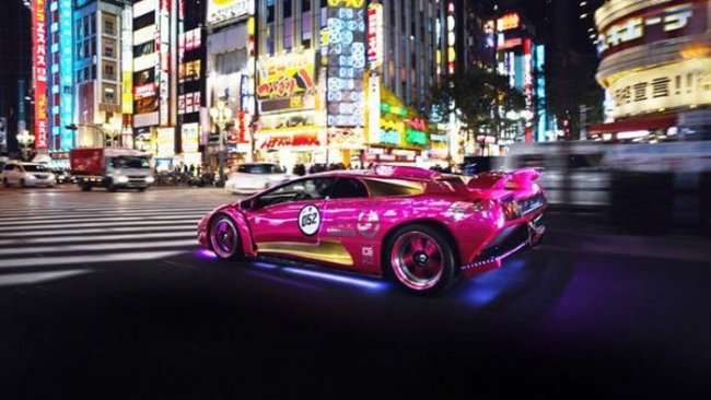 Съезд владельцев Lamborghini в Японии (18 фото)