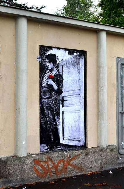 Уличный арт в Париже (27 фото)