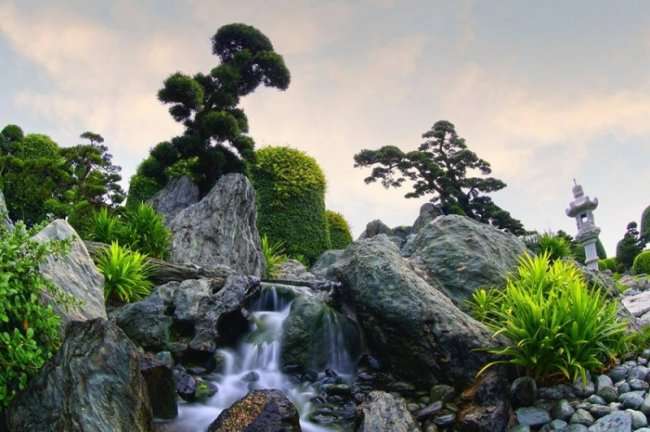 Японский сад во Вьетнаме (14 фото)