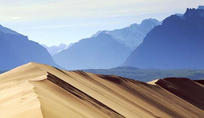 Пустыня среди ледников в Забайкалье: Чарские пески