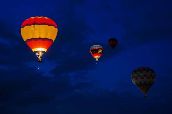 Международная фиеста воздушных шаров (22 фото)