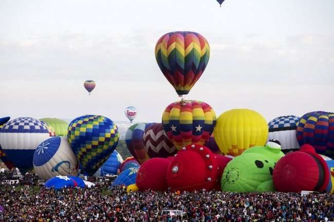 Международная фиеста воздушных шаров (22 фото)