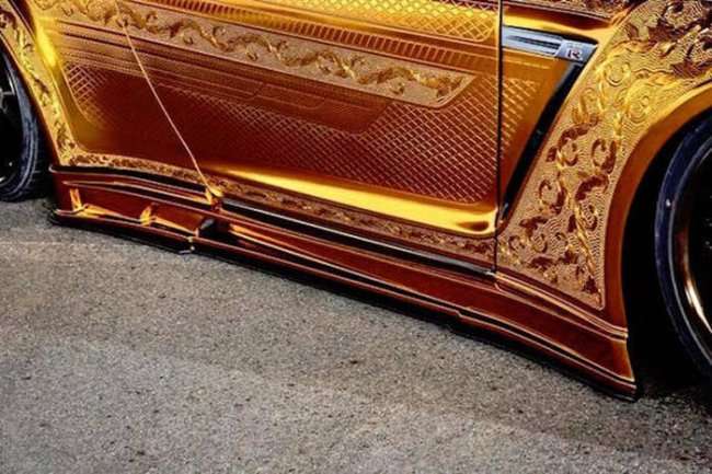 Невероятная роспись автомобиля (25 фото)