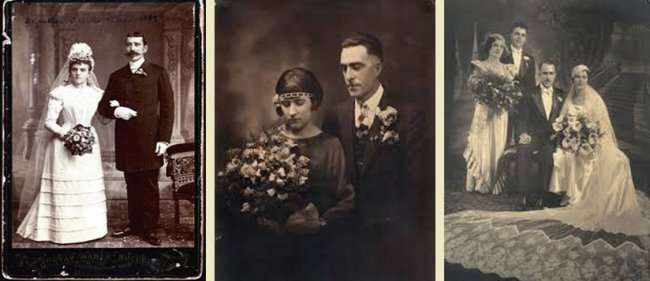 История свадебной фотографии (4 фото)