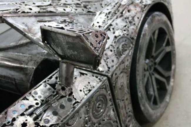 Автомобили изготовленные из металла (9 фото)