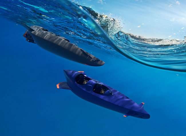 Подводная лодка на 3 человека (10 фото)