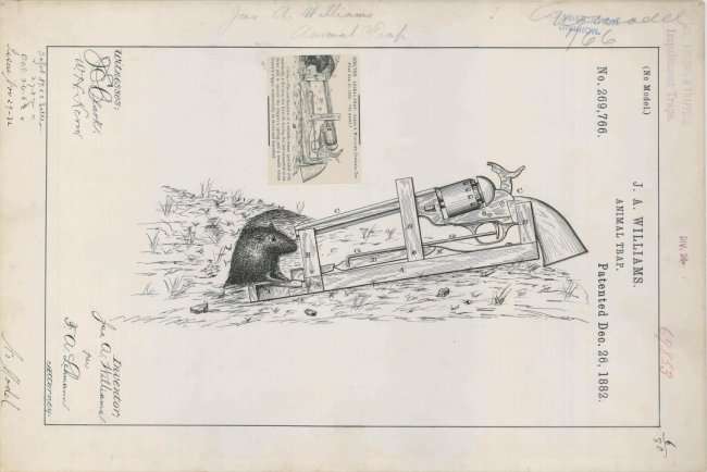 Мышеловка 1882 года выпуска
