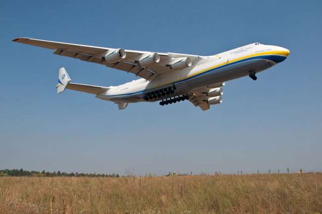 Самый большой самолет в мире Ан-225 (7 фото)