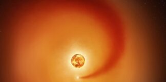 Бетельгейзе підтверджено на орбіті прихованого Місяця, розкриваючи секрети еволюції зірок