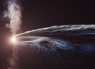 La eyección de un agujero negro eclipsa incluso a la Estrella de la Muerte de Star Wars