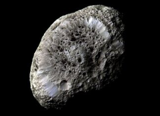 Saturn’s Tilt, Hyperion, and Rings: A Violent History Revealed